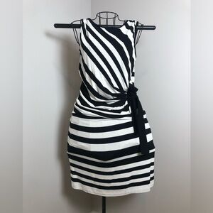 Black & White Soft Stretch Dress